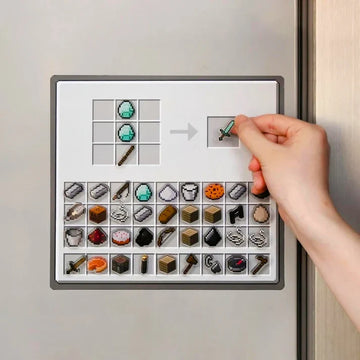 Crafting Recipe Magnet Set – DIY Magnet Crafting Board