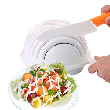 Multi-function Salad Cutting Bowl