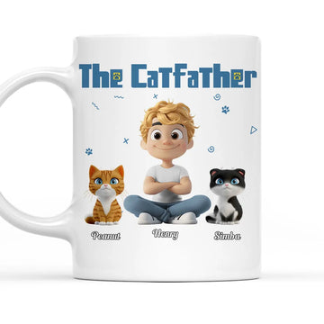 I Am The Catfather - Personalized Custom Coffee Mug