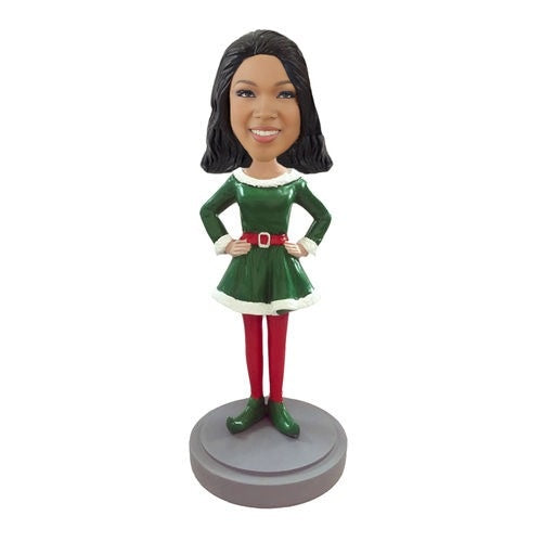 Elf Female Bobblehead – Handmade Personalized