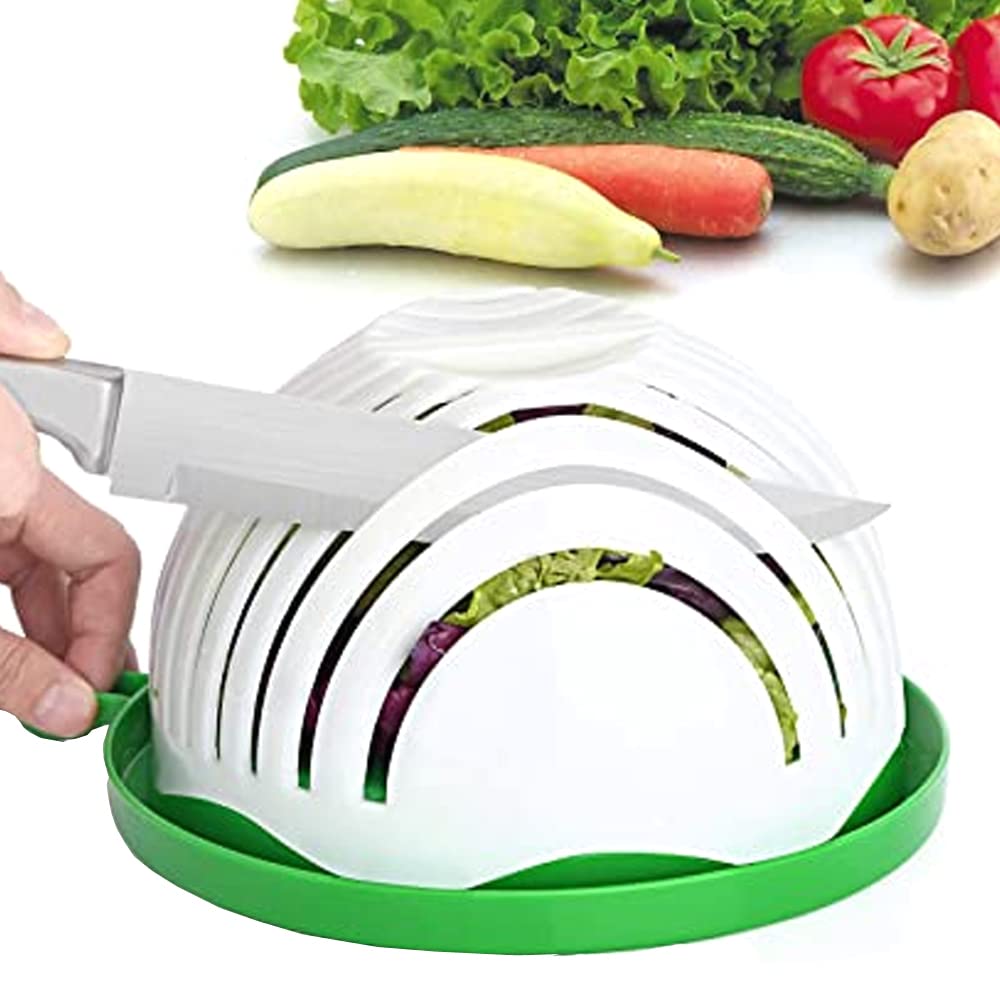 Multi-function Salad Cutting Bowl