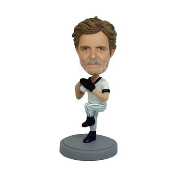 Baseball Pitcher Bobblehead- Handmade Personalized