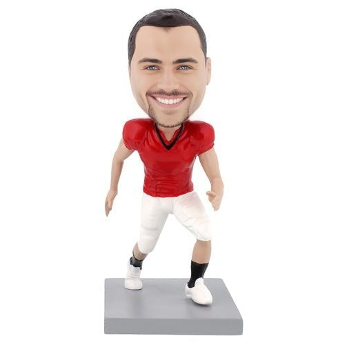 Male Football Player  – Handmade Personalized