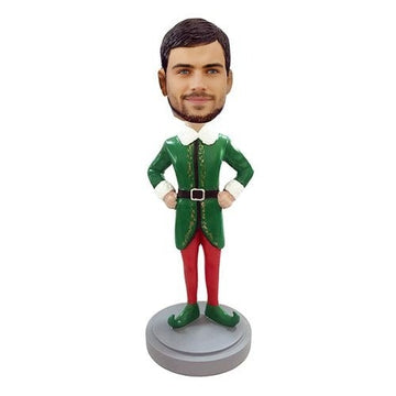 Elf Male Bobblehead – Handmade Personalized