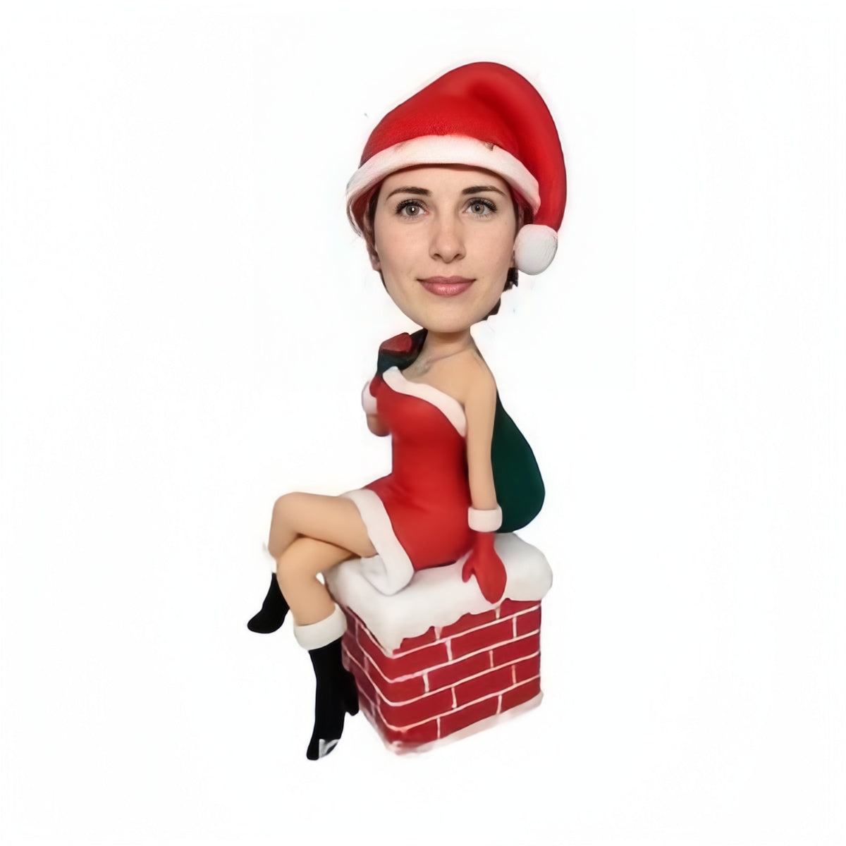 Christmas Series-Christmas Girl Custom Bobblehead