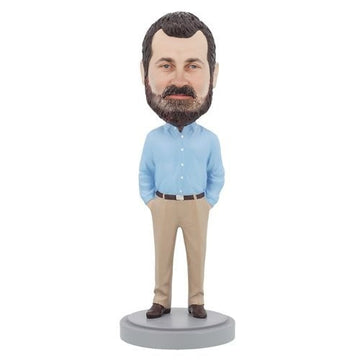 Business Casual Male A  – Handmade Personalized