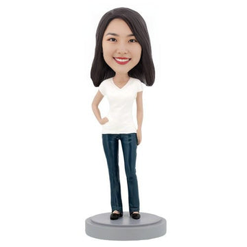 Casual Female - Premium Figure Bobblehead
